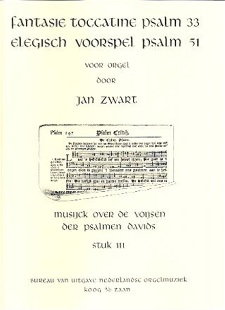 Stuk 03 Fantasie Toccatine Psalm